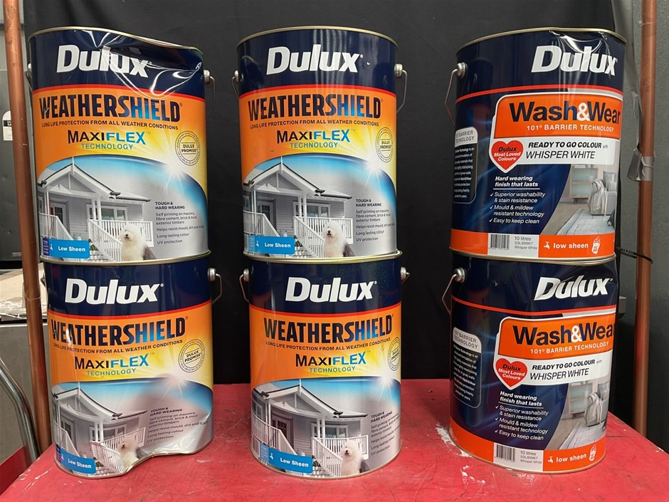 No Reserve Dulux and Assorted Paints - Bulk Lots- Vic 