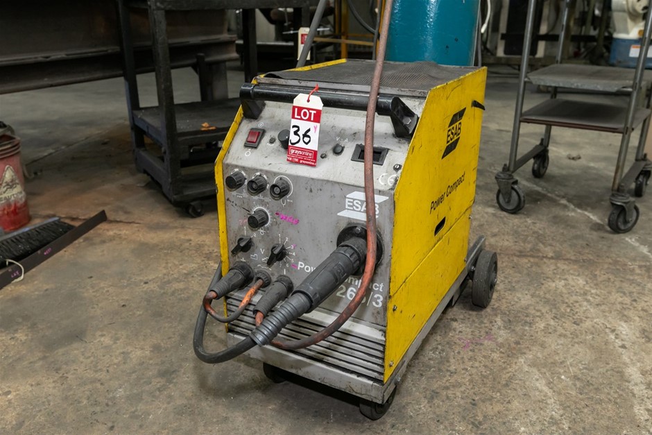ESAB Power Copac 265/3 Mobile Mig Welder