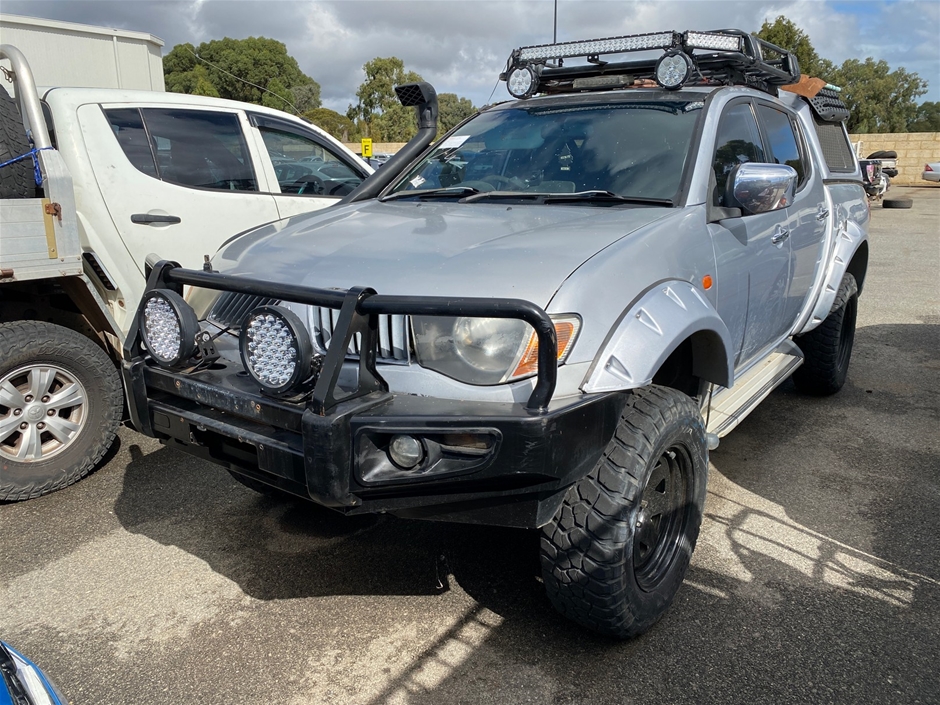 2007 Mitsubishi Triton GLX-R (4x4) ML Turbo Diesel Manual Dual Cab