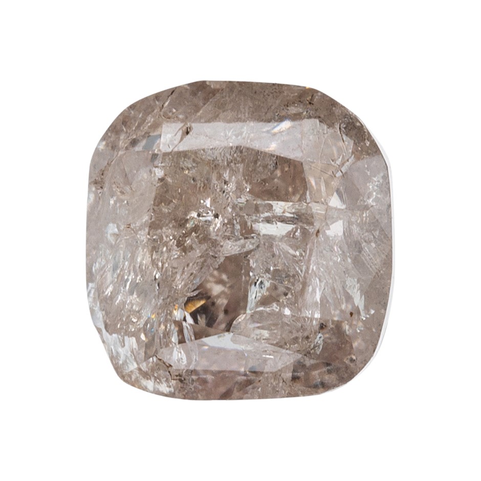 0.75ct Loose Genuine Natural Pink Diamond - Cushion Cut