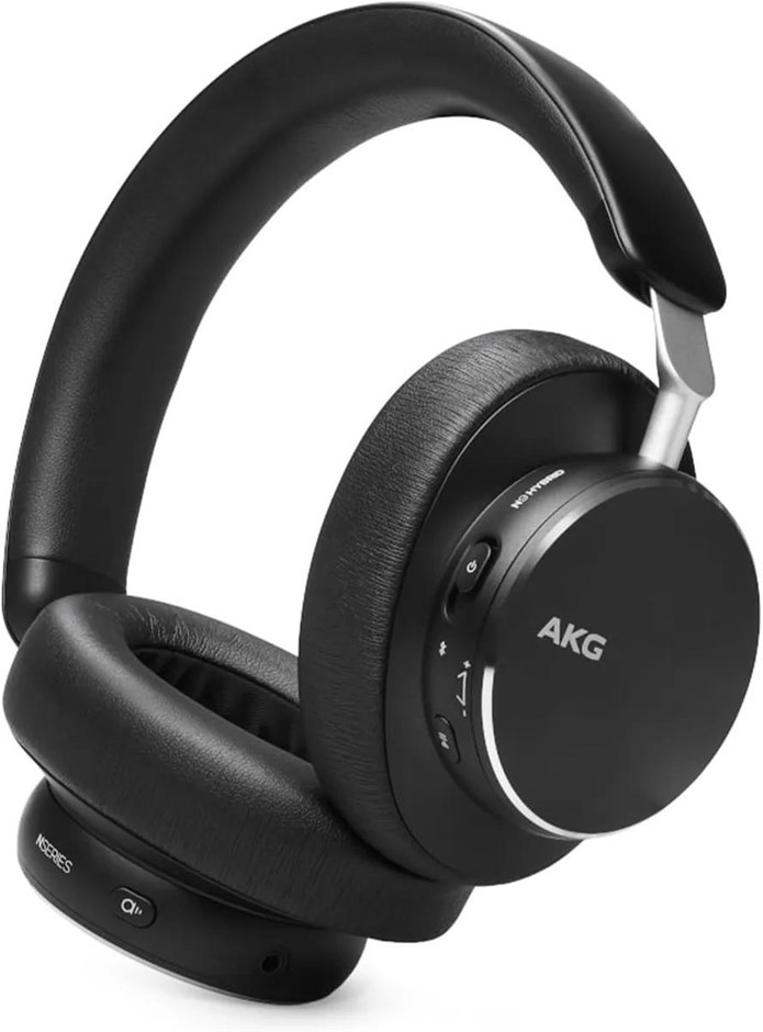AKG N9 Hybrid Noise Cancelling Over-Ear Headphone, Black.  Buyers Note - Di