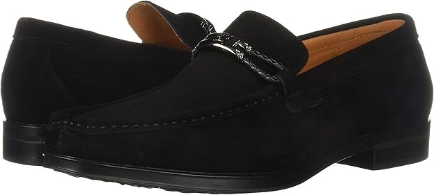 STACY ADAMS Men's Neville Moc-Toe Loafer, Size 16M, Leather Upper/Lining, B