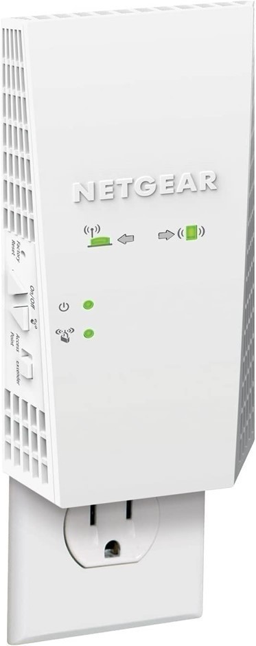 NETGEAR AC1900 WiFi MESH Range Extender (EX6400) - Wall Plug.