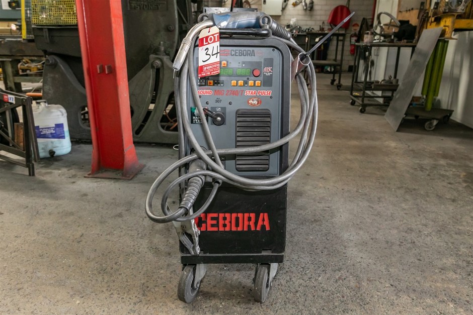 Cebora 2740/T Mobile AC/DC Mig Welder