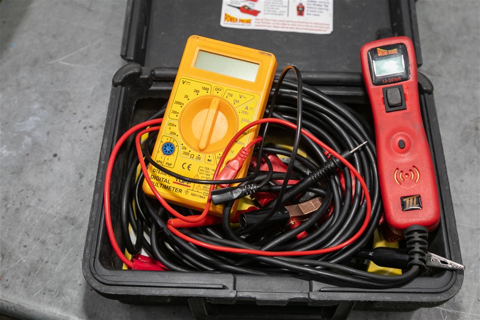 Garage Tuff DT830B-GT AC/DC Digital Multi Meter Auction (0093-5059684 ...