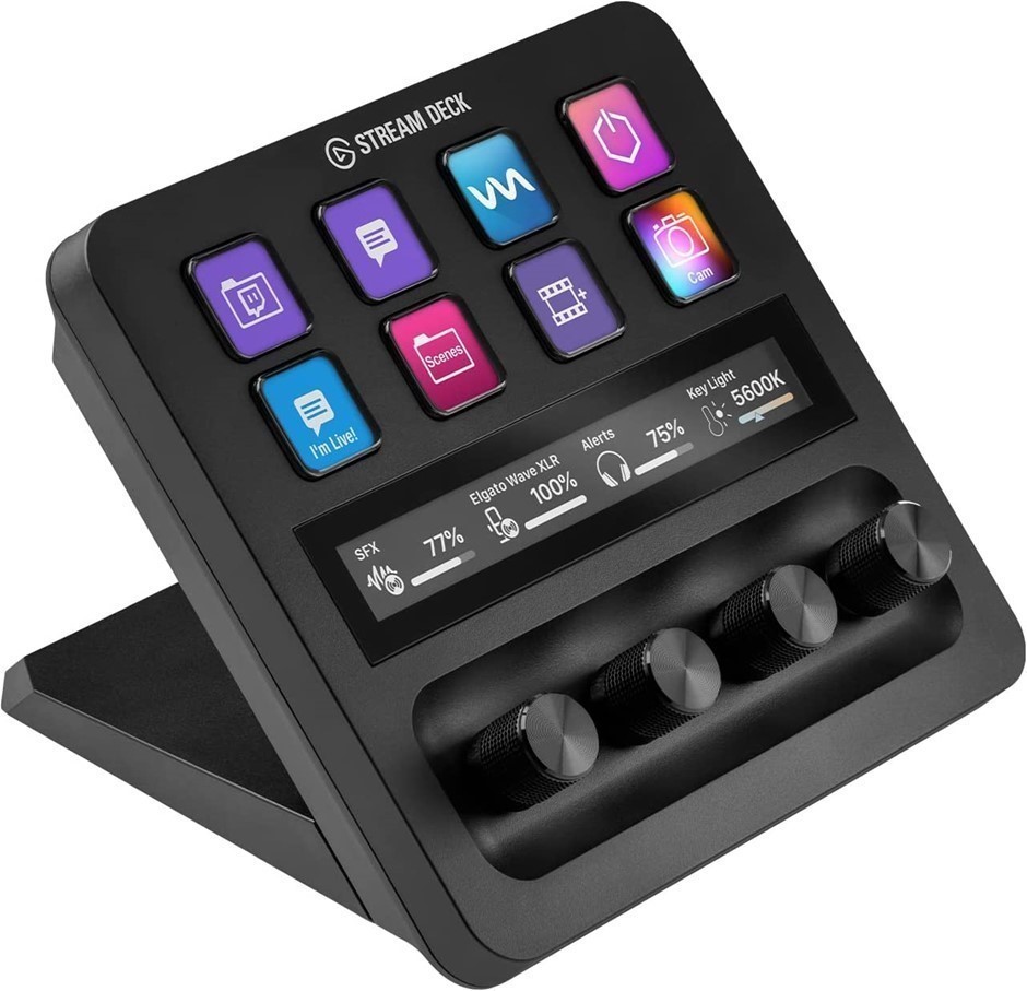 ELGATO Stream Deck +, Audio Mixer, Production Console and Studio Controller