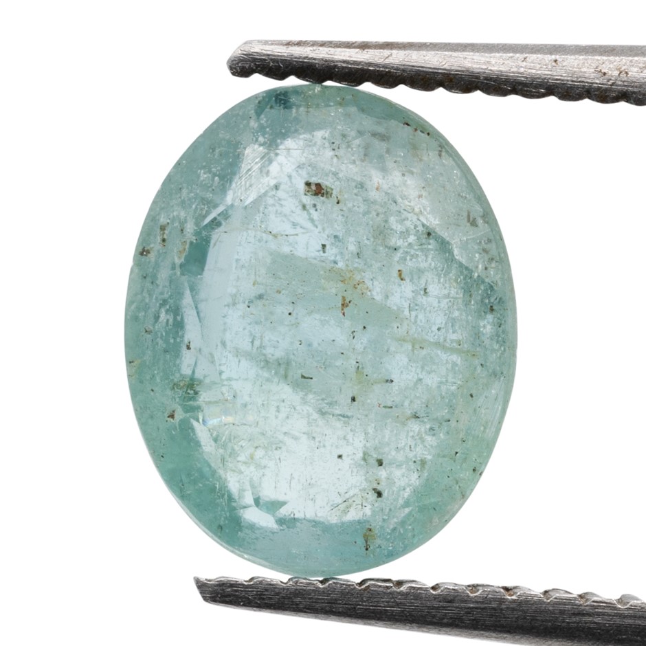 1.52ct Radiant Natural Emerald - Oval Cut