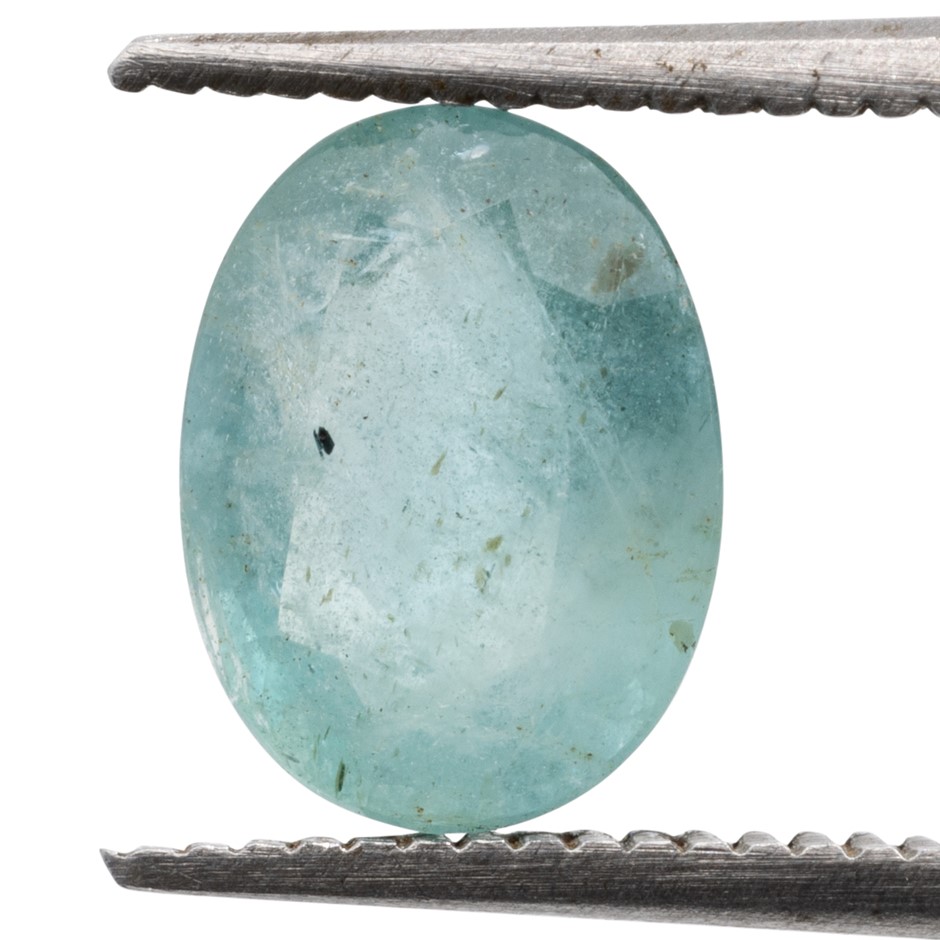 1.16ct Radiant Natural Emerald - Oval Cut