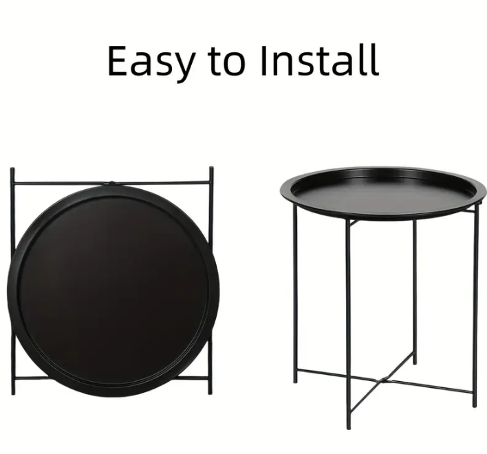 Outdoor Foldable Stainless Steel Coffee Table