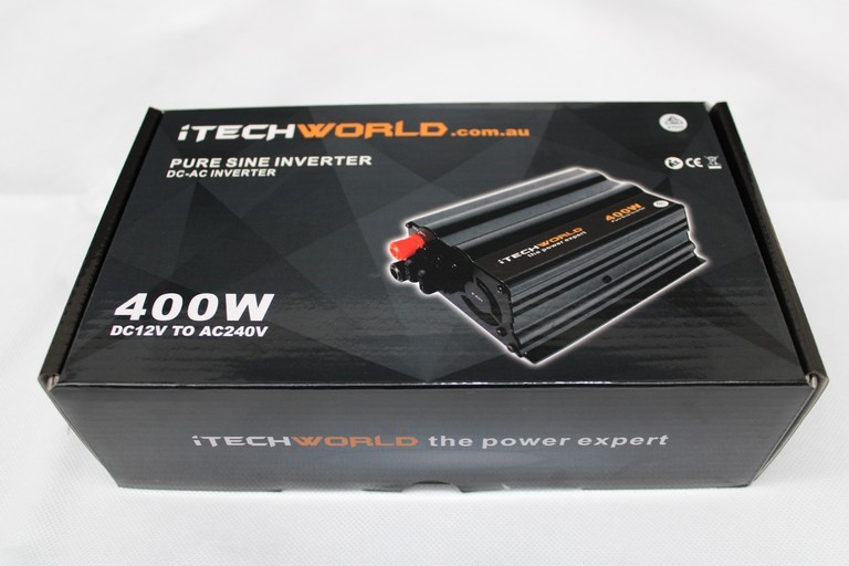 No Reserve ITech World 400w Pure Sine Wave Inverter
