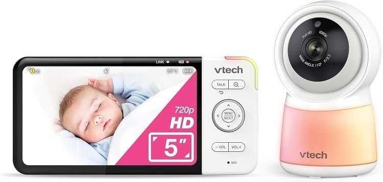 VTECH RM5754HDV2 5” Smart HD Video Monitor with Remote Access.