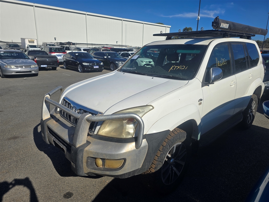 2007 Toyota Landcruiser Prado GXL (4x4) KDJ120R Turbo Diesel Auto 7 Seats