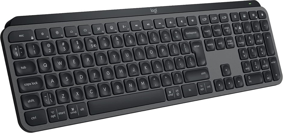 LOGITECH MX Keys S Wireless Keyboard, Low Profile, Fluid Precise Quiet Typi