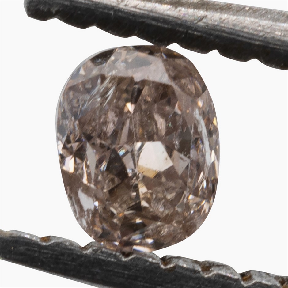 0.15ct Untreated Natural Pink-Champagne Diamond