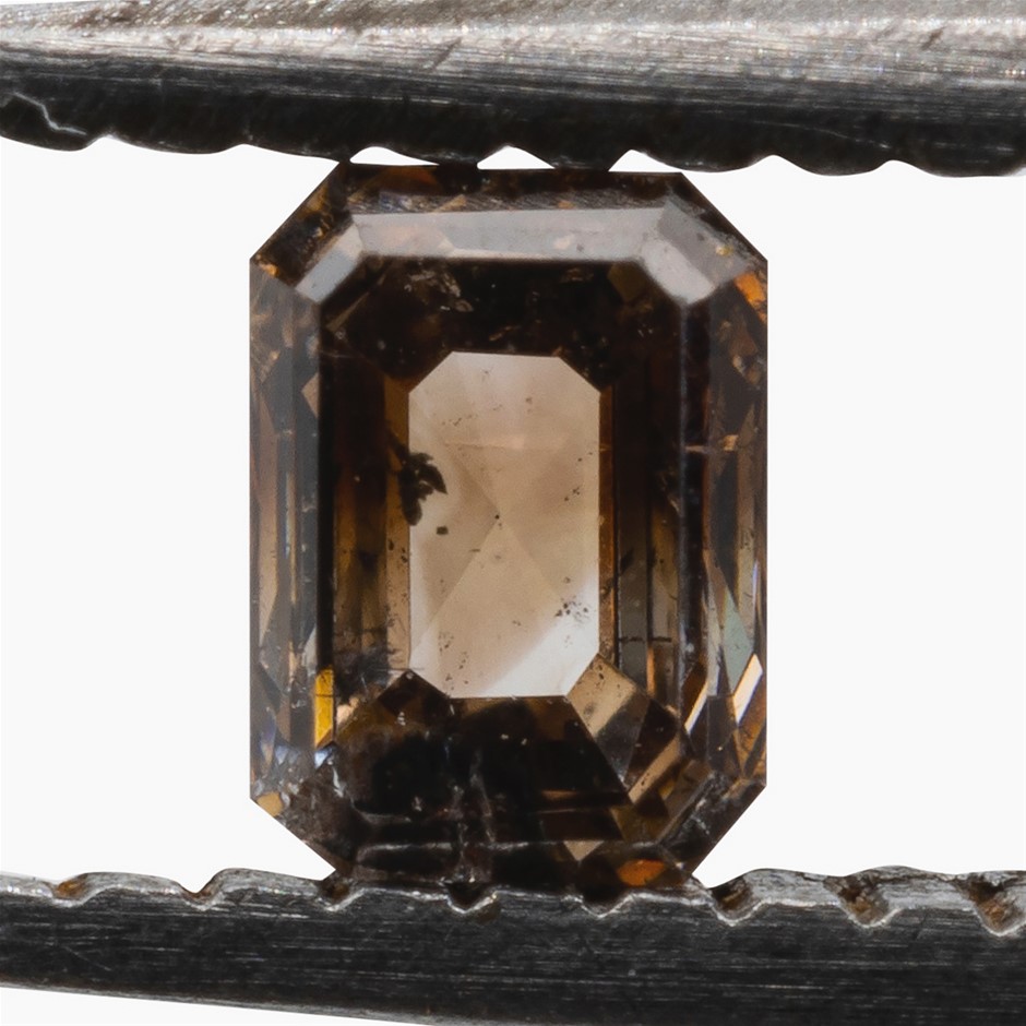 0.14ct Untreated Natural Champagne Diamond