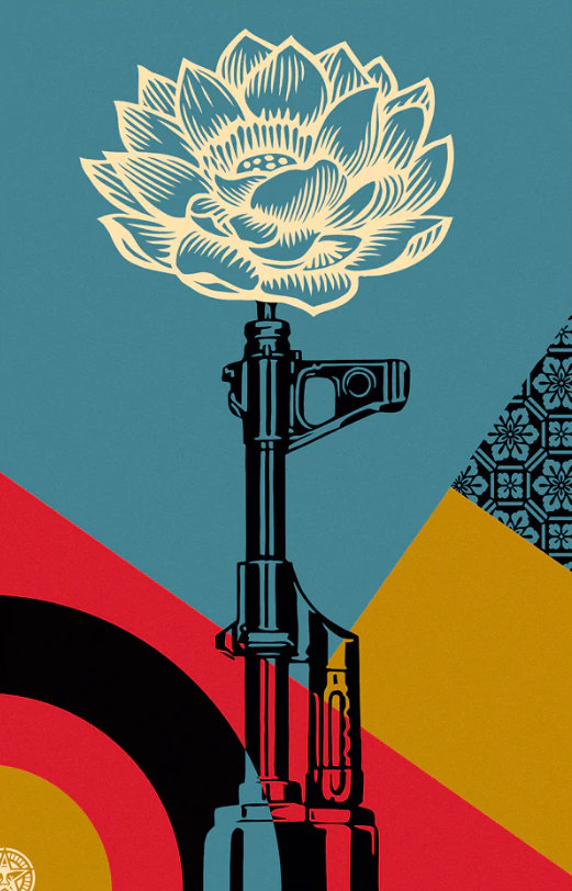SHEPARD FAIREY (OBEY) (1970 - ), HAND-SIGNED ORIGINAL OFFSET LITHOGRAPH ...