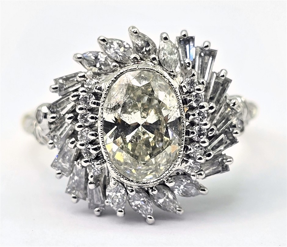 No Reserve $15k Insurance Valuation, 2.31 Carat Diamond 