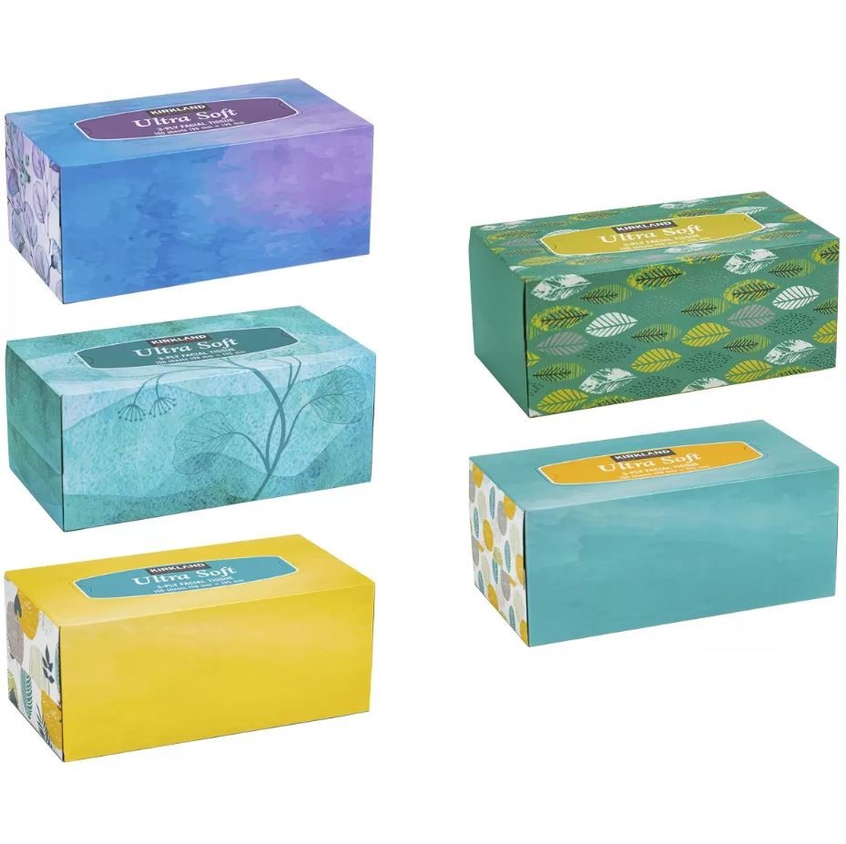 15 x SIGNATURE Ultra Soft 3-Ply Facial Tissue Boxes, 198mm x 195mm, 150 She