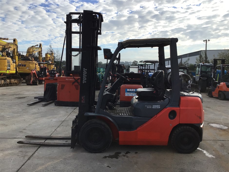 Counter Balance Forklifts, Pallet Trucks & Attachments