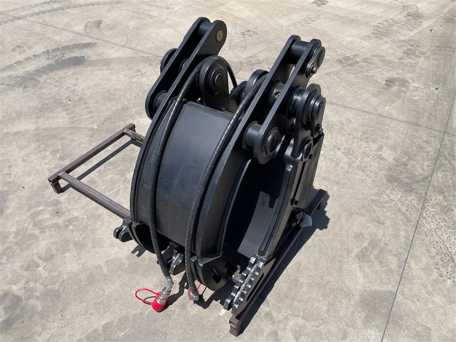 2025 Dual Ram Hydraulic Grapple Attachment to Suit 5T Excavators ...