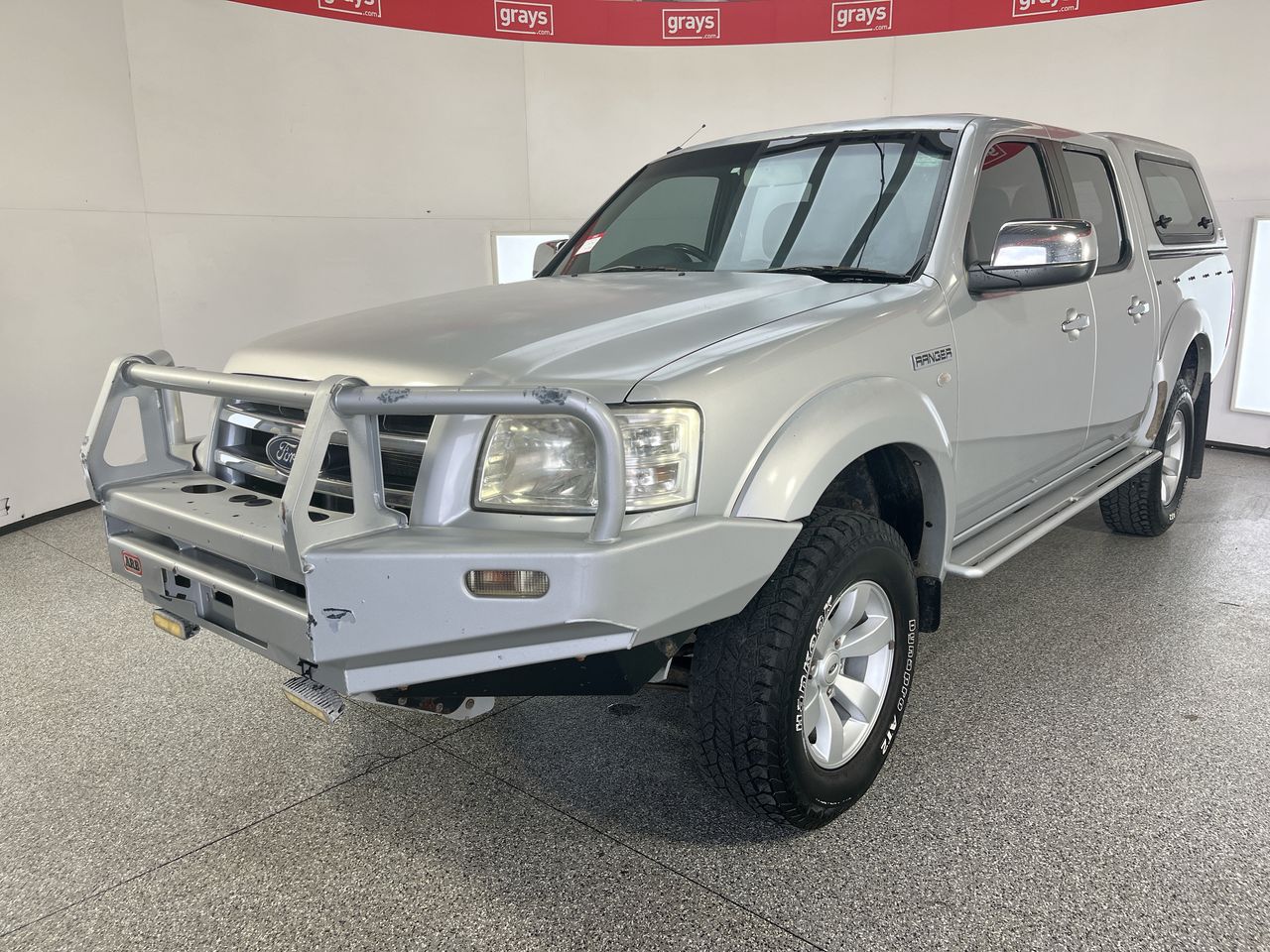 2008 Ford Ranger XLT (4x4) PJ Turbo Diesel Manual Dual Cab Auction ...