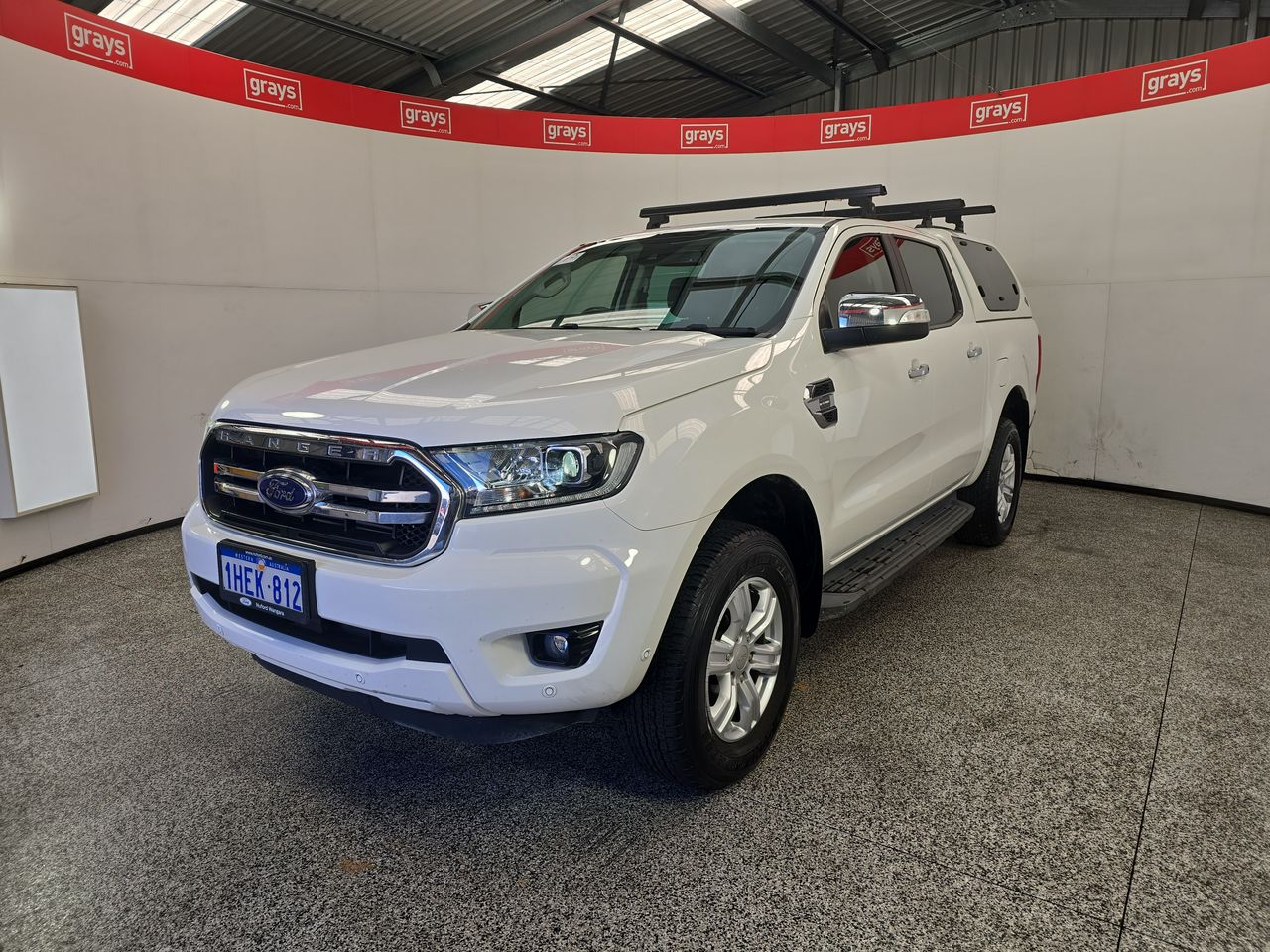 2020 Ford Ranger XLT 4X4 PX III Turbo Diesel 10 auto Dual Cab Auction ...