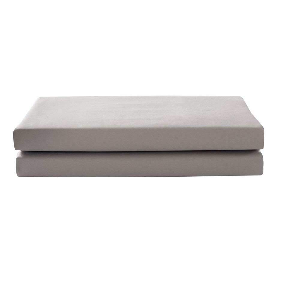 1200 Thread Count Egyptian Cotton Flat Sheet | Light Taupe | Double