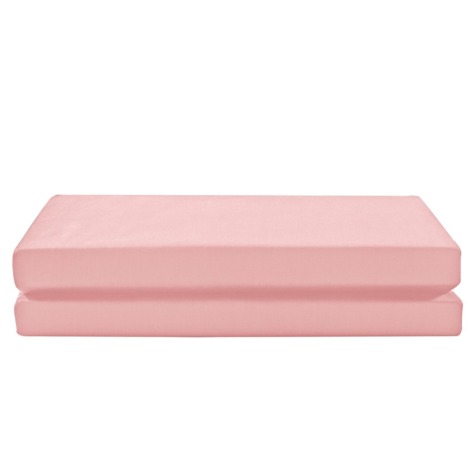 1200 TC Egyptian Cotton Flat Sheet | Soft Pink | King