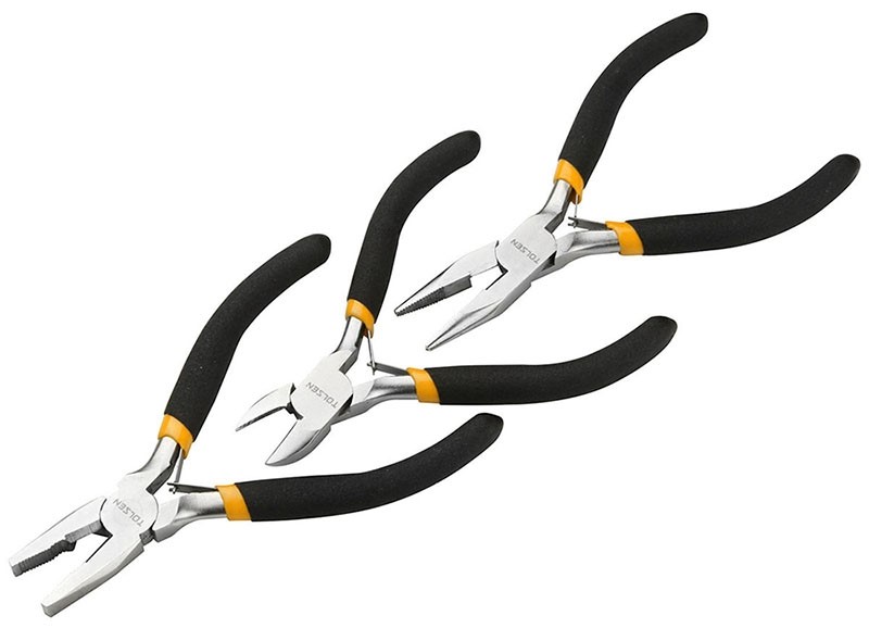 Tolsen 3 Pcs Pliers Set