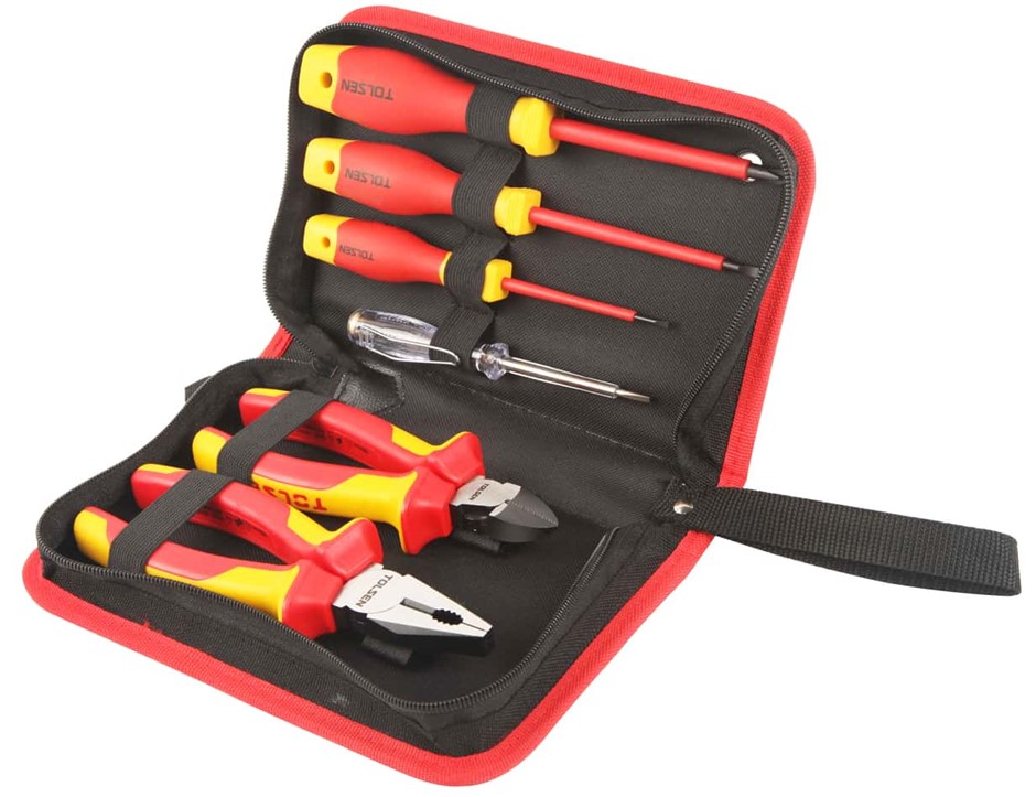 Tolsen 6Pcs Insulated Hand Tools Set (Premium Line)