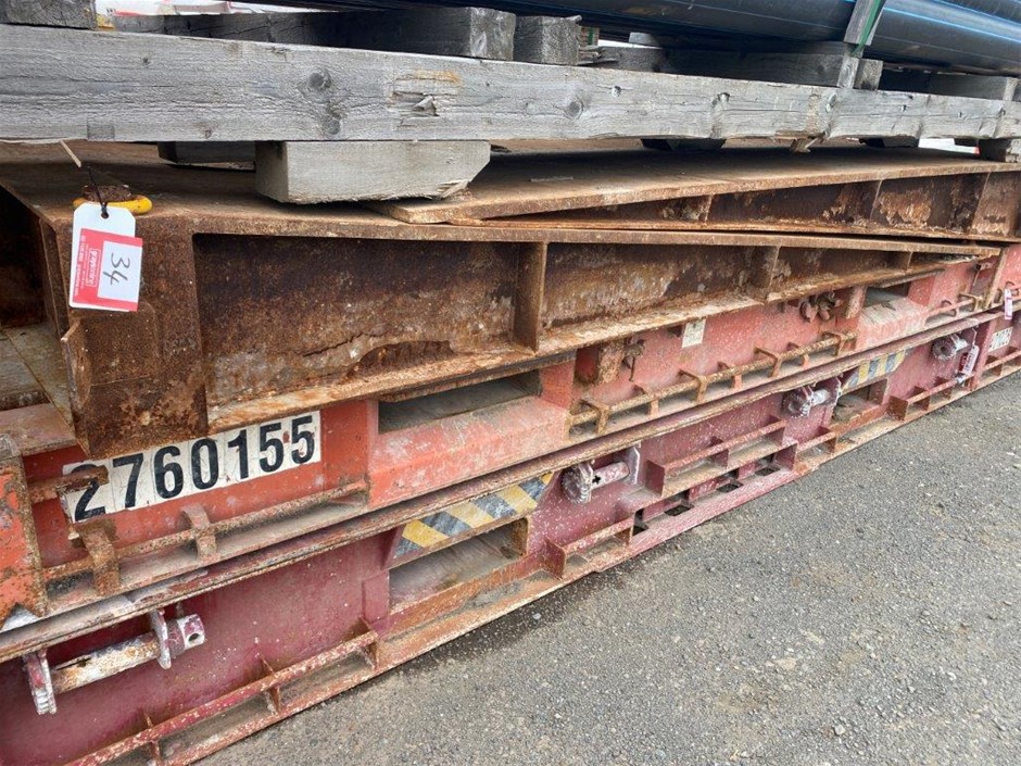 Container Flat Rack Steel Loading Ramp Auction (0034-5060037) | Grays ...