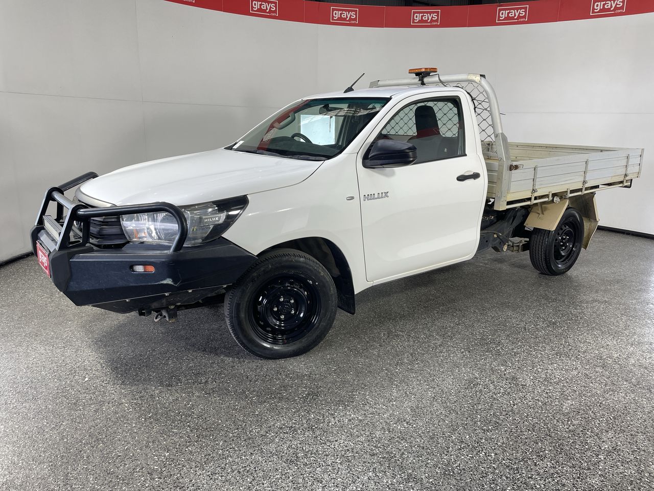 Ex-Corp 2018 Toyota Hilux Workmate TGN121R Manual Cab Chassis