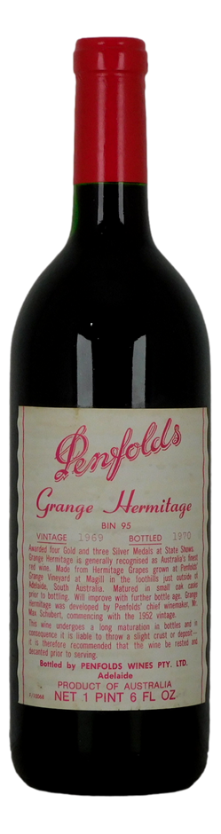 Penfolds Grange Hermitage 1969 Cliniced 