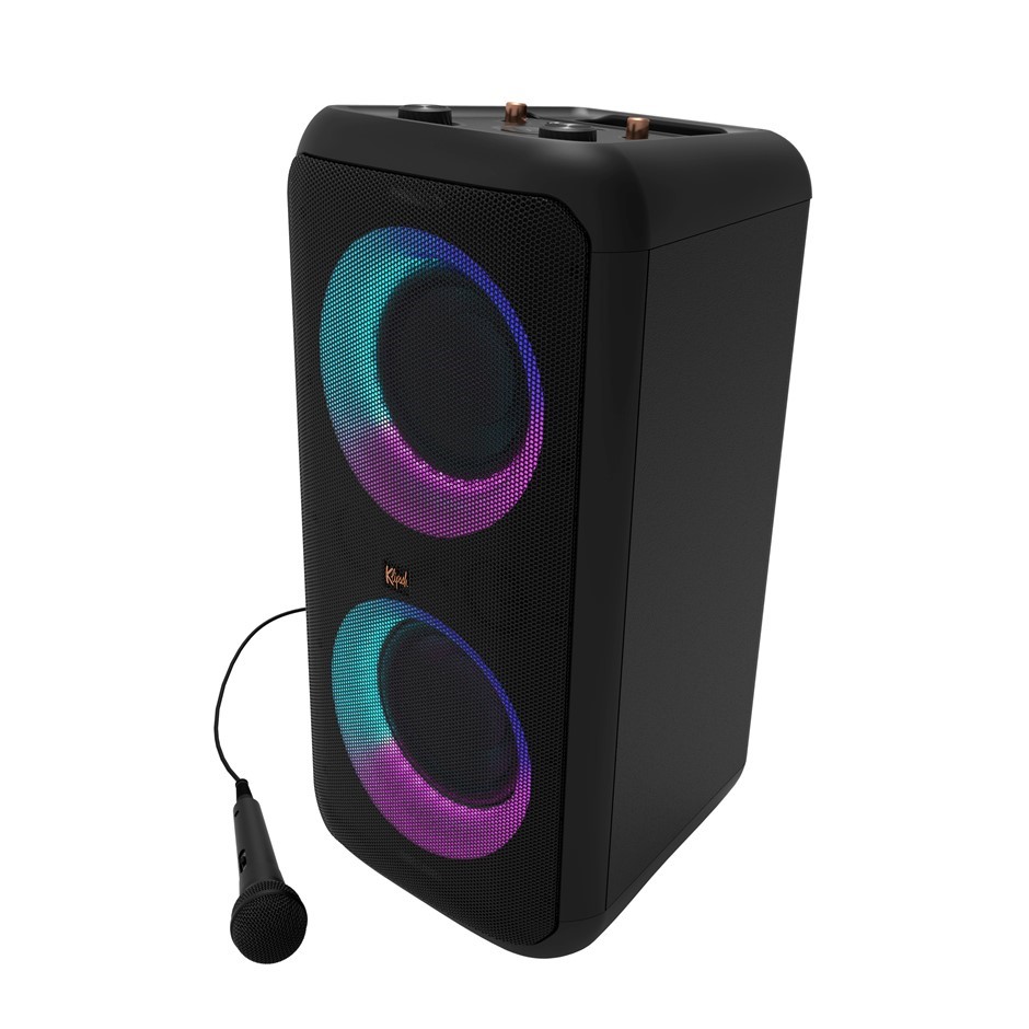 KLIPSCH Gig XXL Portable Wireless Party Speaker with Microphone, Black. RRP