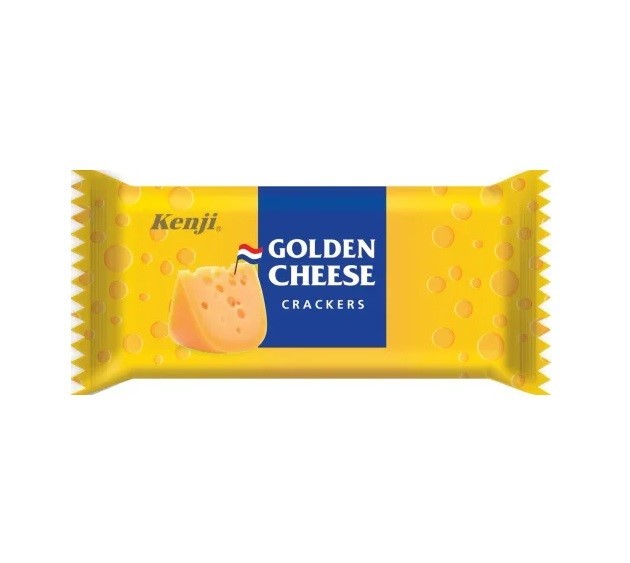28 x KENJI Golden Cheese Crackers, 28.5g.