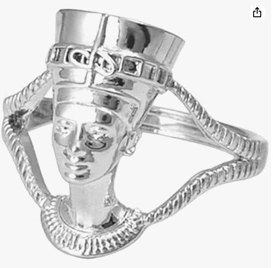 Elegant Silver-Plated Cleopatra Ring Auction (0008-2569527) | Grays ...