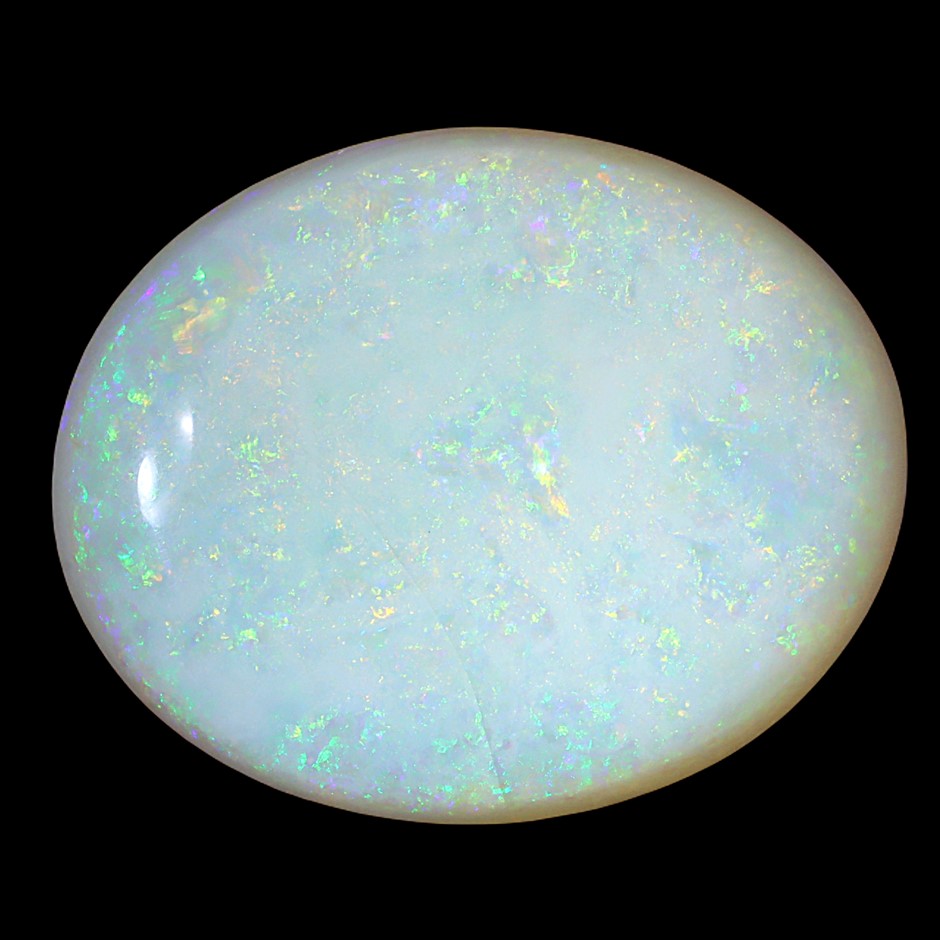 11.26 Carats White Color-Play Opal