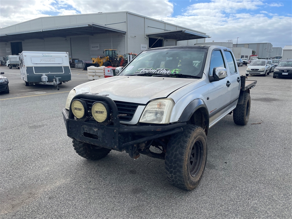 2006 Holden Rodeo LX (4x4) RA Turbo Diesel Manual Crew Cab Chassis