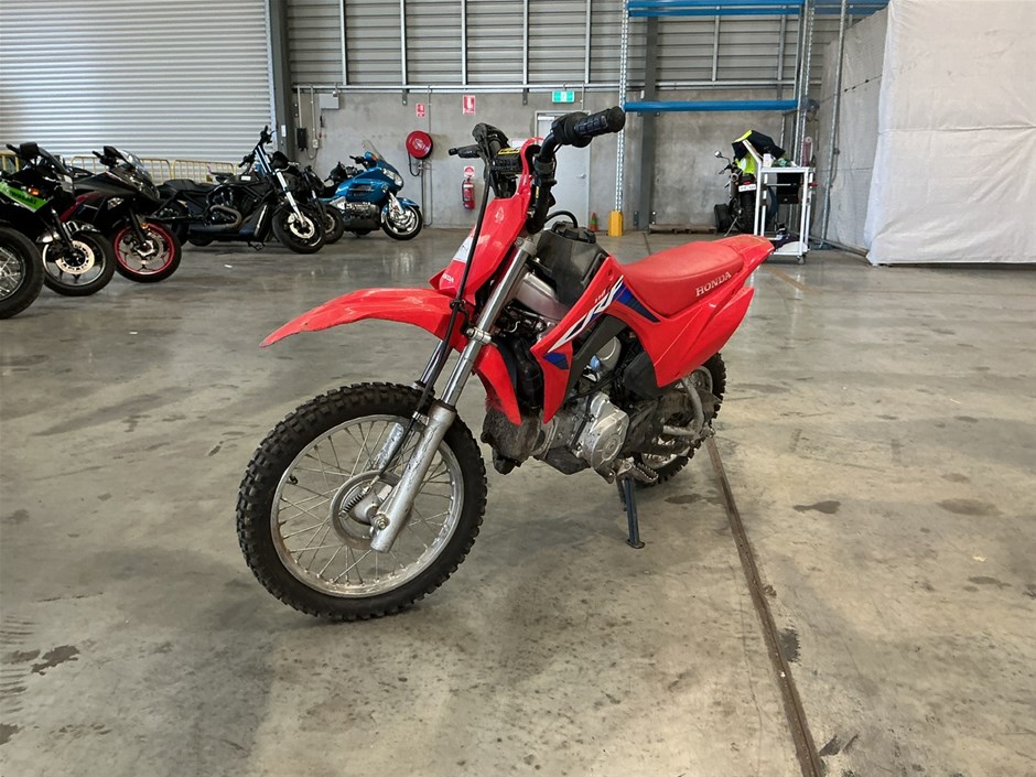 <p>2023 Honda CRF 110F Motorcycle</p>