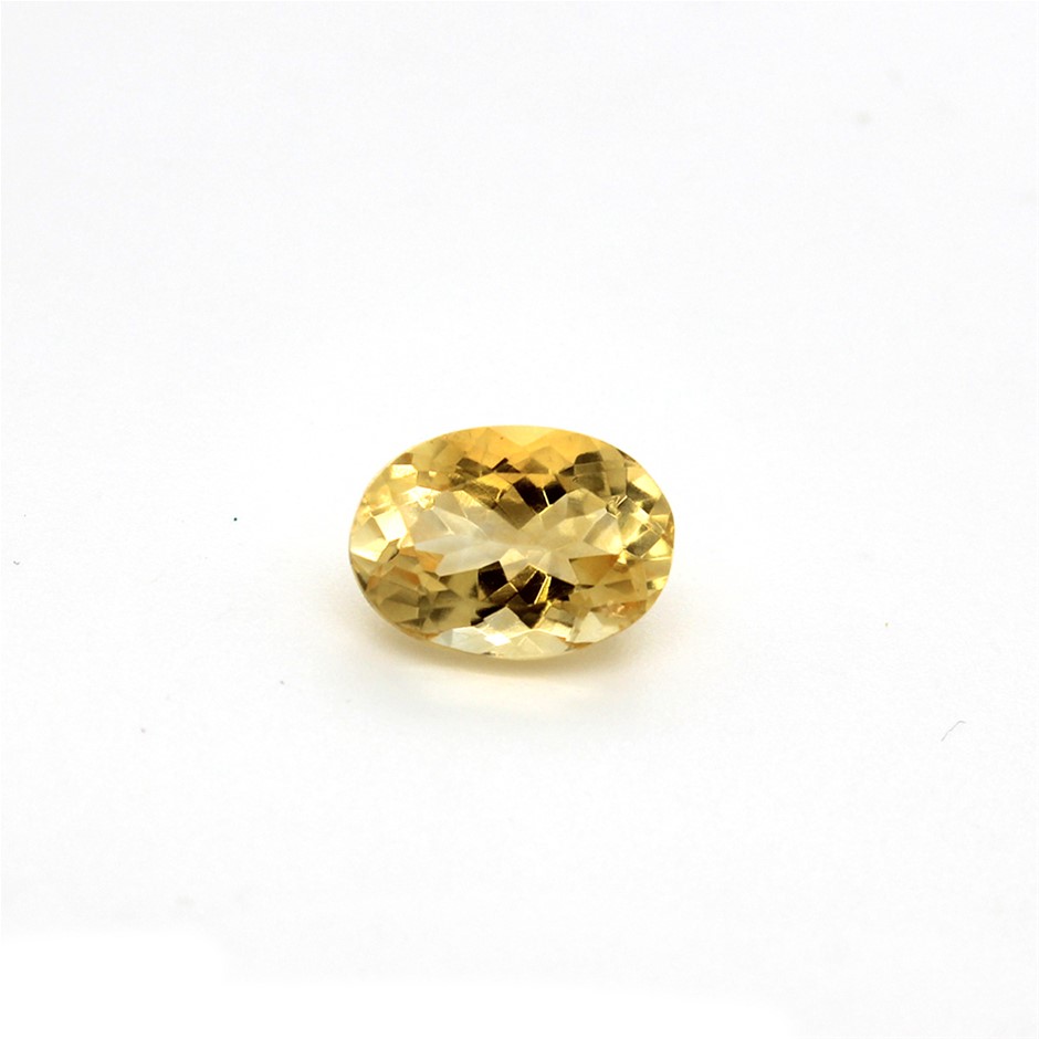 2.56 Ct Oval Citrine Gemstone