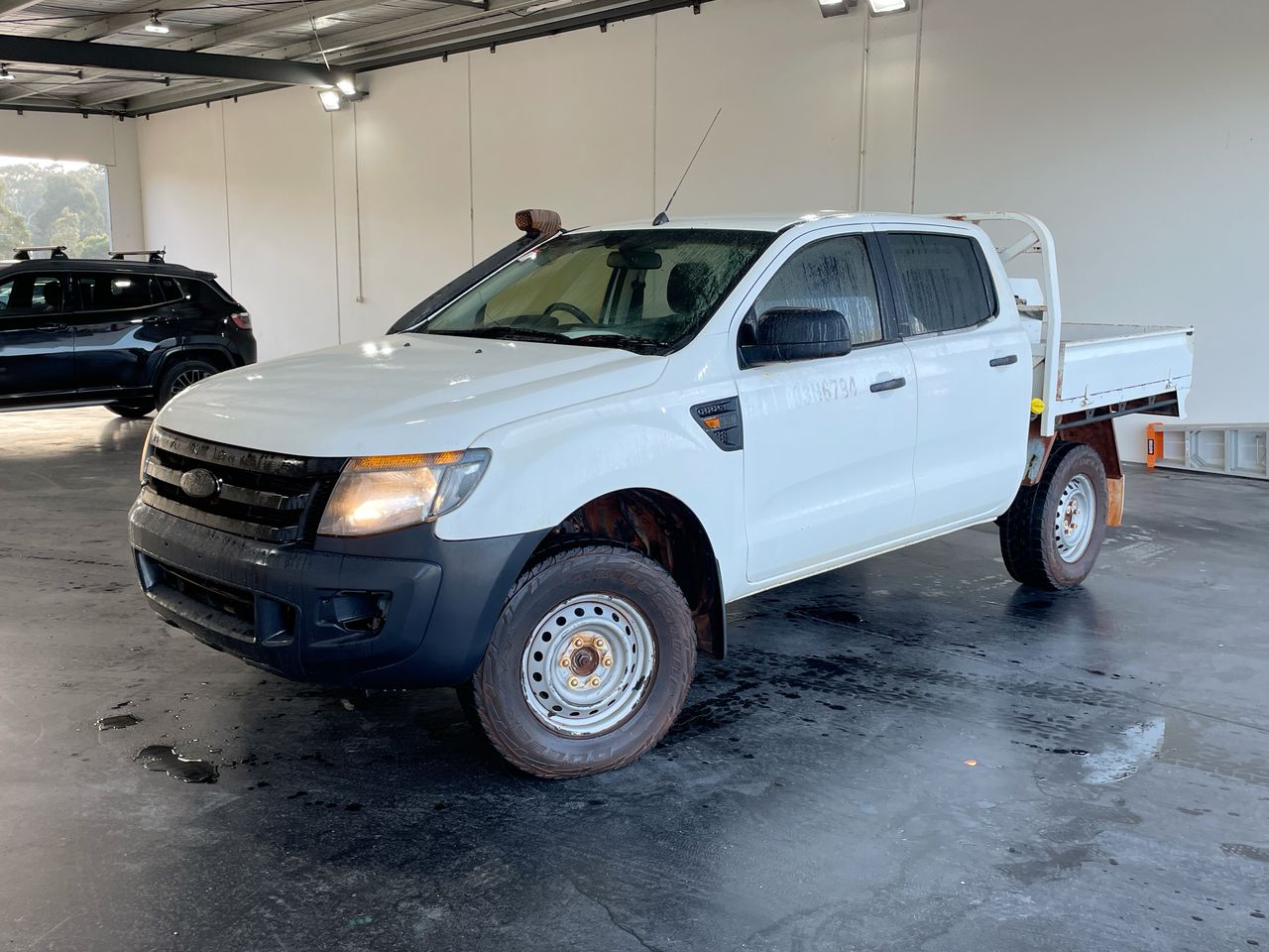 2012 Ford Ranger XL 4X4 PX Turbo Diesel Automatic Crew Cab Chassis ...