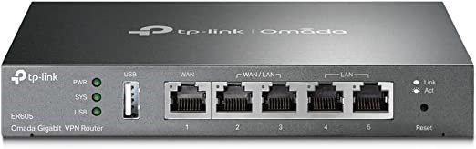 TP-LINK Omada Gigabit Multi-WAN VPN Router, Centralised Management, Intelli