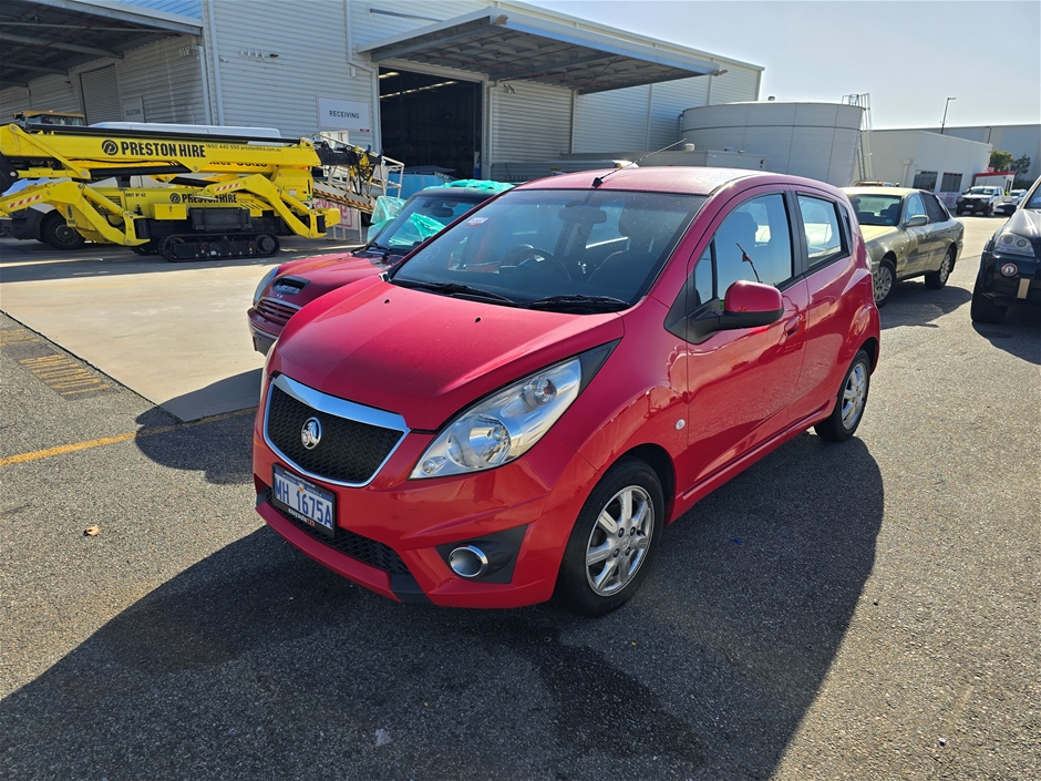 2012 Holden Barina Spark CD MJ Manual Hatchback