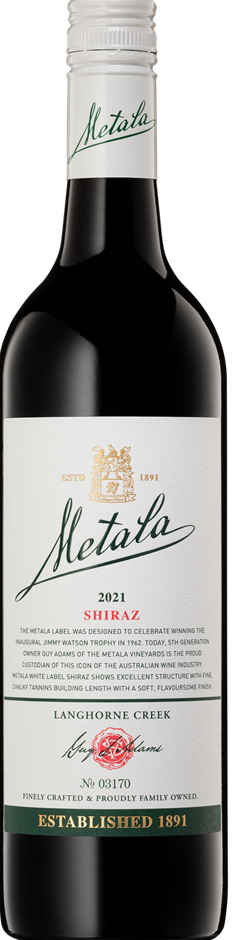 Metala White Label Shiraz (6 x 750mL)