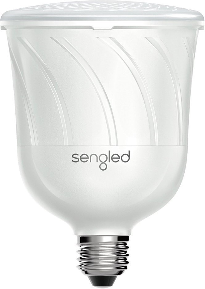 2 x SENGLED Pulse LED + Wireless Speaker JBL Light Bulbs, Satellite, White,