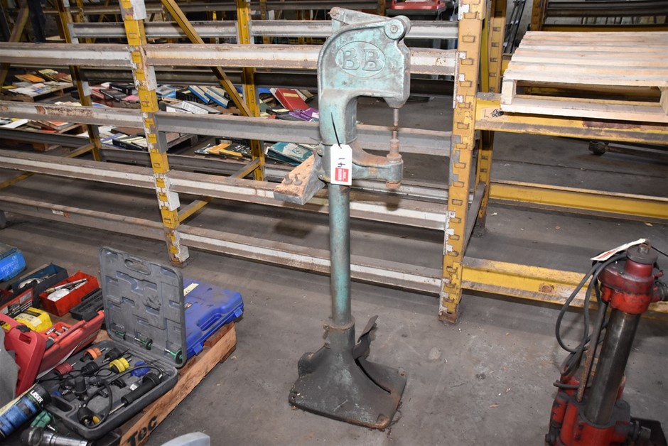 Better Brakes Foot Operated Brake Line Riveter
