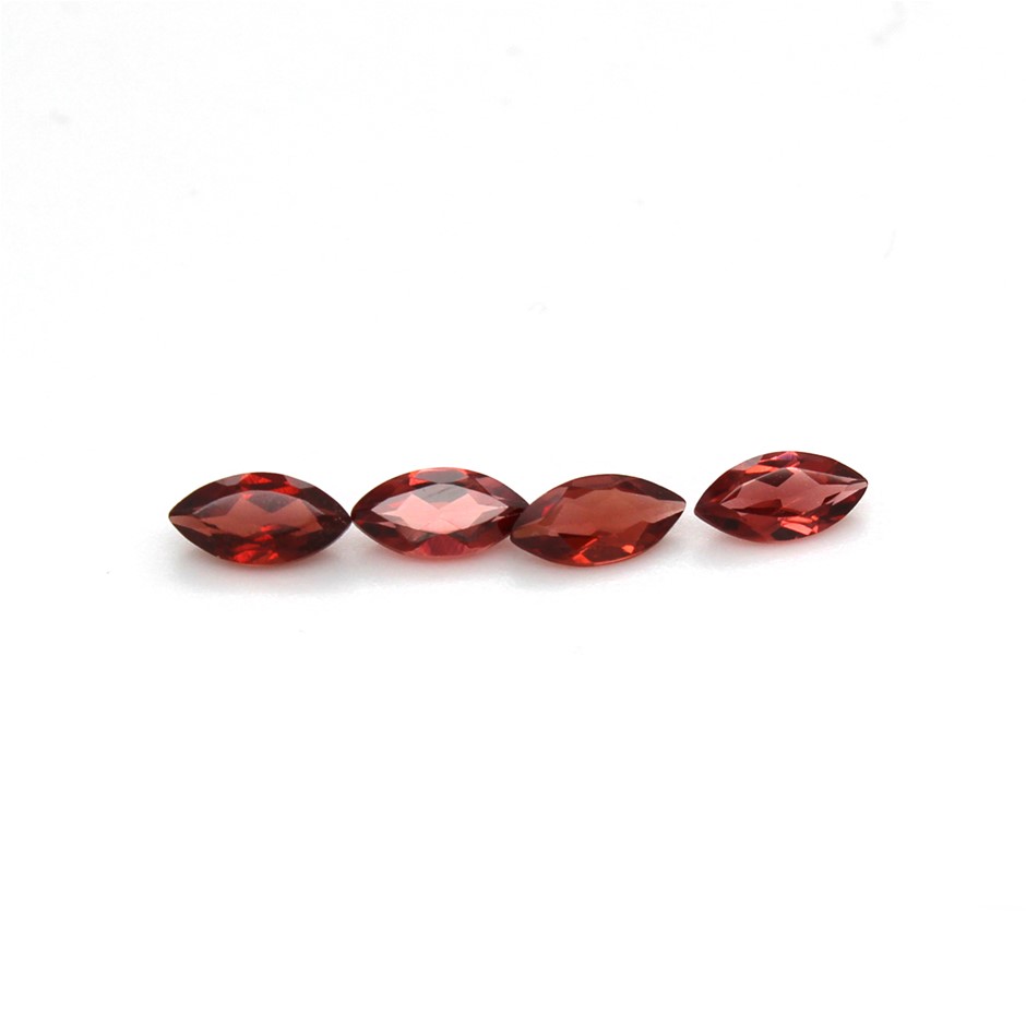1.19 Ct Four Marquise Garnet Gemstone