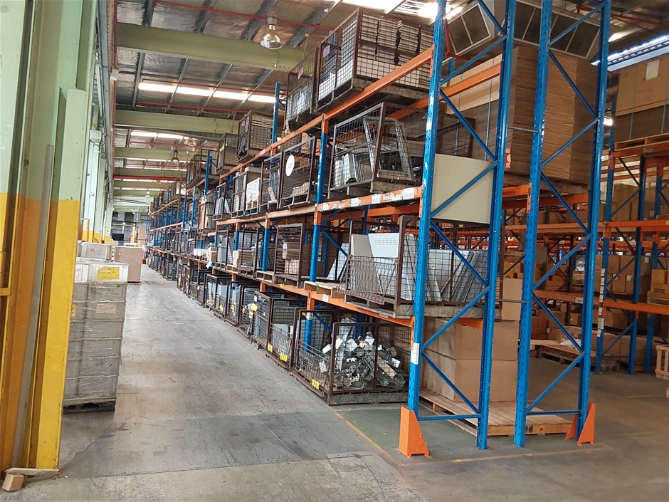 Pallet Racking 17 bays Auction (0110-8020595) | Grays Australia