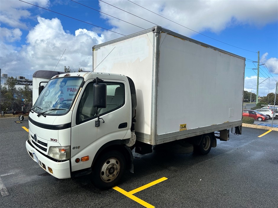 2011 Hino 300 FWD Automatic Cab Chassis