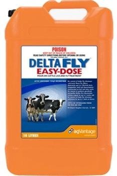 Delta Fly Pour-On Cattle Lice and Fly Tr